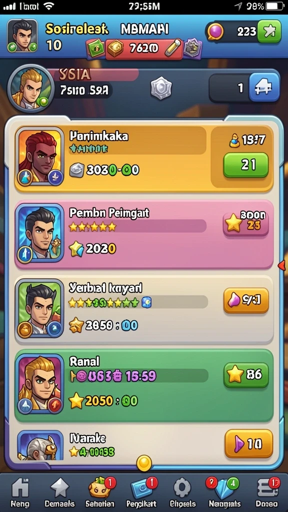 666f - Tampilan utama dari game 666F yang memikat.