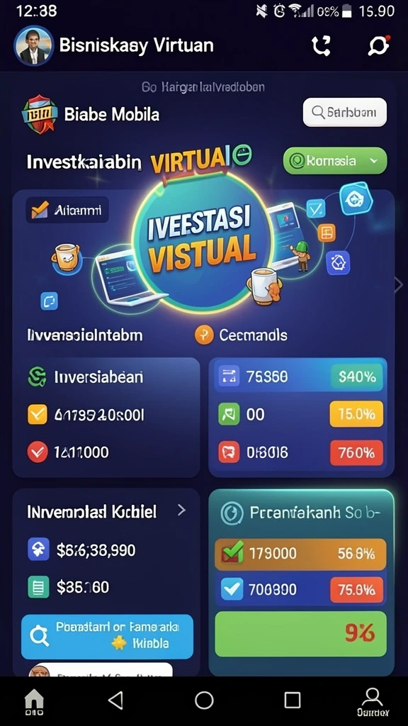 okgames - Tampilan antarmuka yang menarik dan mudah digunakan.