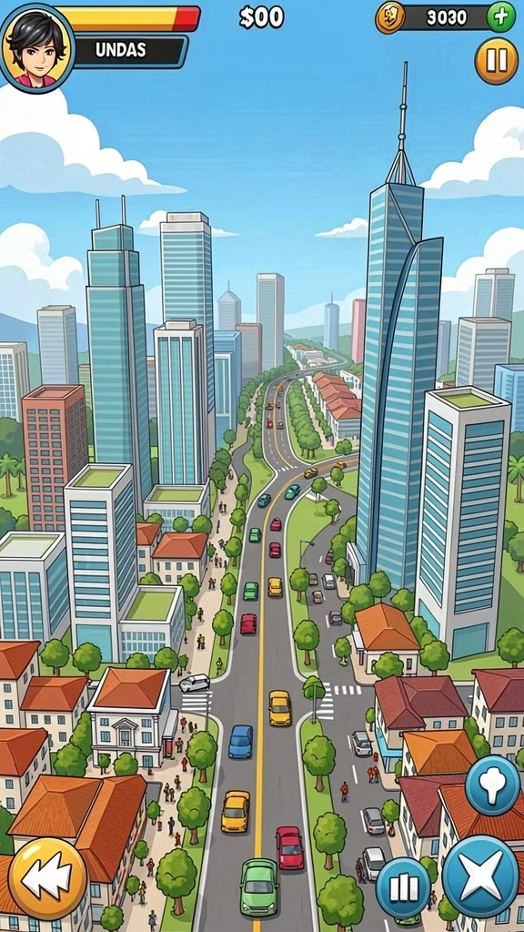 rezixo - Tampilan grafis yang memukau di level pertama.