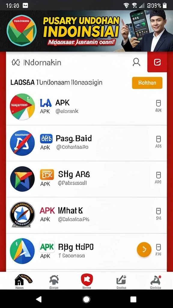 sesetoto - Tampilan awal aplikasi SESETOTO yang menarik.